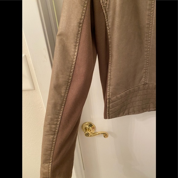 🤎Marc New York • brown faux leather jacket • S • EUC - Picture 4 of 7
